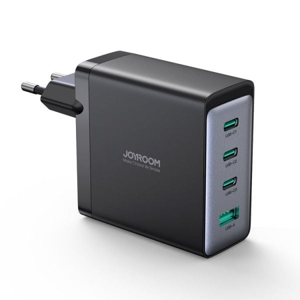 100W Fast USB-C Charger with 1.2m Cable - JOYROOM JR-TCG04EU % 100W Fast USB-C Charger with 1.2m Cable - JOYROOM JR-TCG04EU