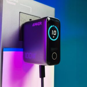 100W Smart Display Fast Charger by Anker – Efficient, Sleek Design