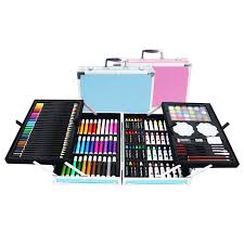145-Piece Unicorn Art Set for Drawing and Painting - Perfect Gift for Kids and Artists