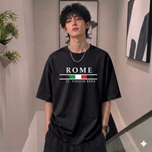 Stylish Drop-Shoulder Relaxed-Fit T-Shirt