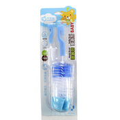 2-in-1 Baby Bottle & Nipple Cleaning Brush Set - Multicolor Options Available % 2-in-1 Baby Bottle & Nipple Cleaning Brush Set - Multicolor Options Available
