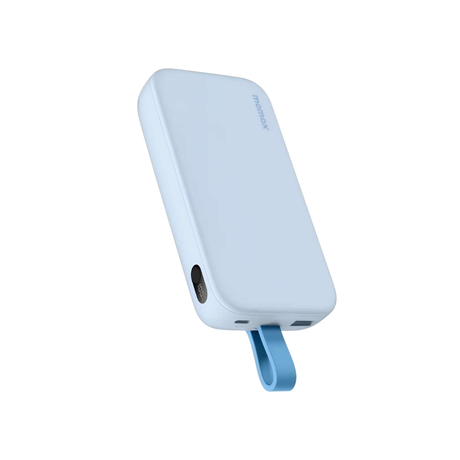 20,000mAh Power Bank with 22.5W Fast Charging and Type-C Cable - Blue % 20,000mAh Power Bank with 22.5W Fast Charging and Type-C Cable - Blue