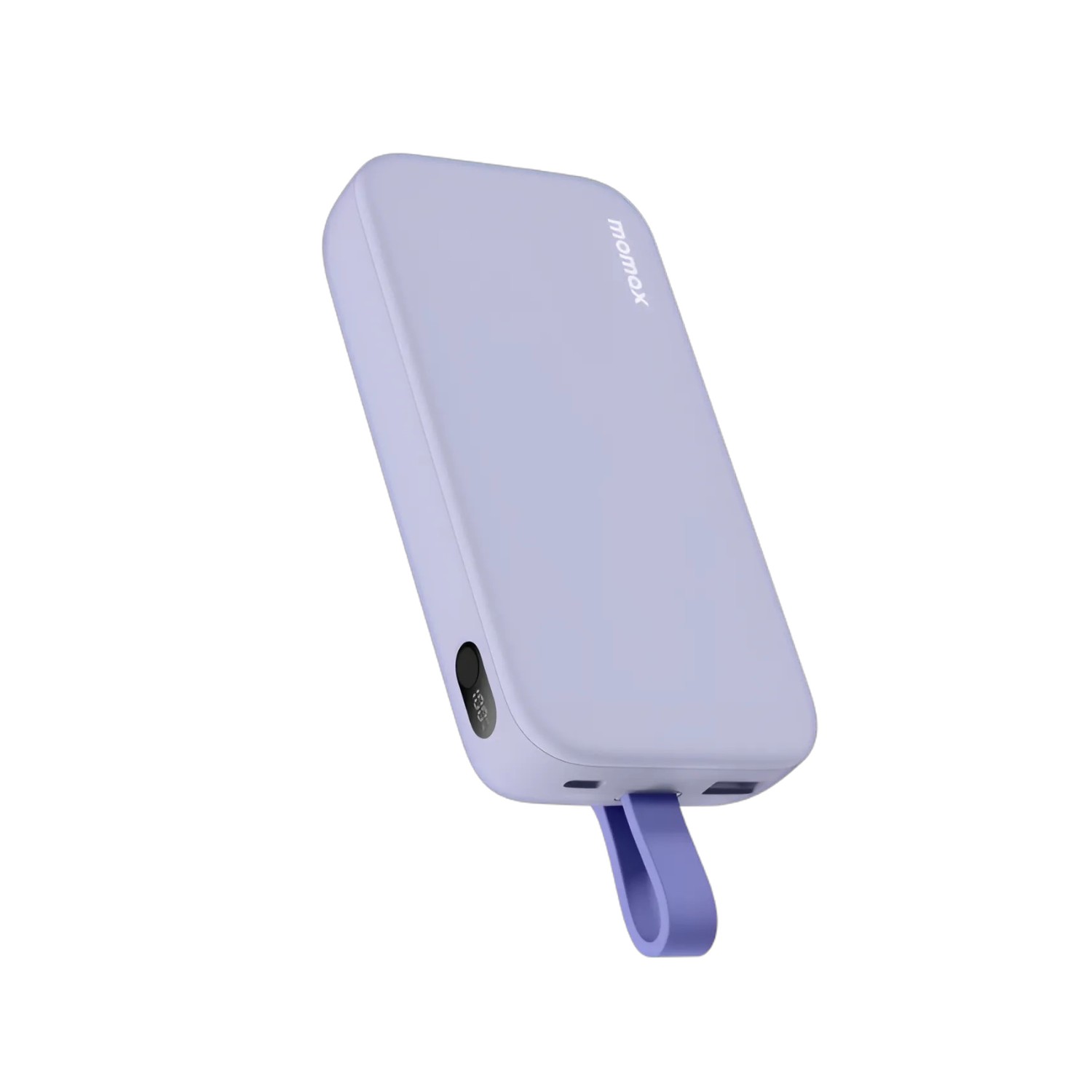 20,000mAh Power Bank with 22.5W Fast Charging and Type-C Cable - Purple % 20,000mAh Power Bank with 22.5W Fast Charging and Type-C Cable - Purple