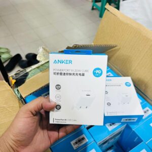 20W Fast Charger with Foldable Plug - Anker PowerPort III Cube Charger