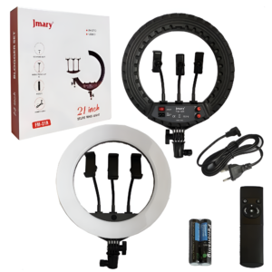 21-Inch LED Ring Light for Photography and Makeup by Jmary
