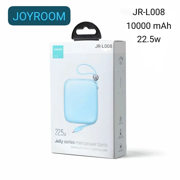 22.5W 10000mAh Joyroom Cutie Series Power Bank with Kickstand % 22.5W 10000mAh Joyroom Cutie Series Power Bank with Kickstand