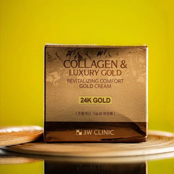 24K Gold Collagen Moisture Cream - Revitalizing Luxury Skincare 100ml % 24K Gold Collagen Moisture Cream - Revitalizing Luxury Skincare 100ml