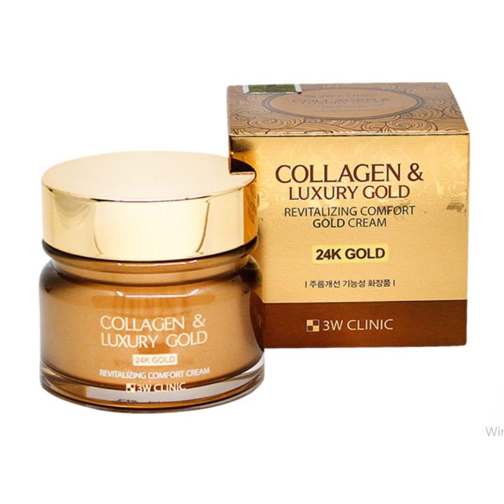 24K Gold Collagen Moisture Cream - Revitalizing Luxury Skincare 100ml % 24K Gold Collagen Moisture Cream - Revitalizing Luxury Skincare 100ml
