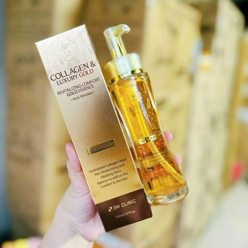 24K Gold Essence with Collagen - Revitalizing Comfort Serum 150ml from Korea % 24K Gold Essence with Collagen - Revitalizing Comfort Serum 150ml from Korea