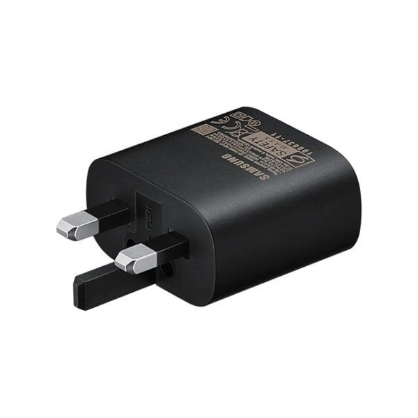 25W Type-C PD Charger for Samsung – UK 3 Pin Fast Charging Adapter % 25W Type-C PD Charger for Samsung – UK 3 Pin Fast Charging Adapter