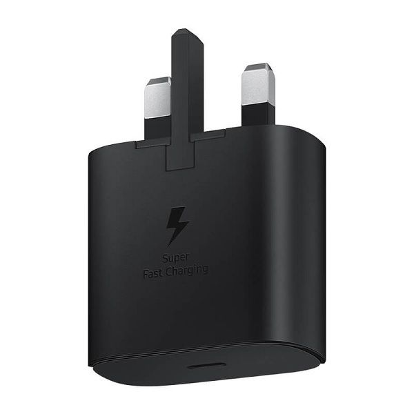 25W Type-C PD Charger for Samsung – UK 3 Pin Fast Charging Adapter % 25W Type-C PD Charger for Samsung – UK 3 Pin Fast Charging Adapter