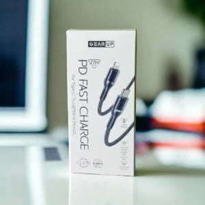 27W PD Fast Charging and Data Cable - Type-C to Lightning, 1.5m