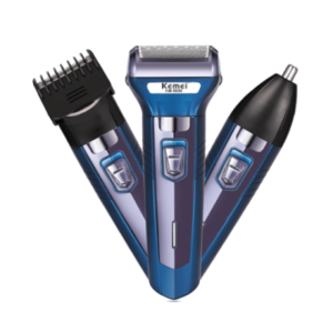 3-in-1 Hair Grooming Kit - Kemei KM-6330 Electric Shaver and Trimmer