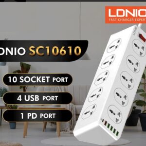 30W 6-Port USB Power Strip Charger by LDNIO - Smart & Efficient Charging