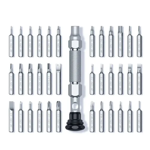 38-in-1 Aluminum Alloy Screwdriver Set by Ugreen - Versatile Tool Kit for DIY Projects % 38-in-1 Aluminum Alloy Screwdriver Set by Ugreen - Versatile Tool Kit for DIY Projects