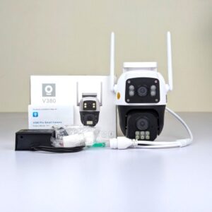 4G Dual Lens Wi-Fi Security Camera for Enhanced Home Monitoring
