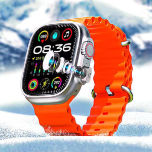 4G Smartwatch Phone with Folding Camera and SIM Support - Black Edition