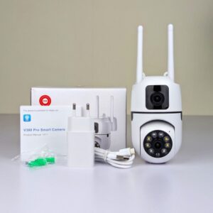 4MP HD Indoor PTZ Dual Lens Security Camera - Smart Home WiFi Baby Monitor