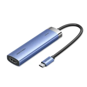 5-in-1 USB-C Docking Station by Vention - Versatile Connectivity Hub