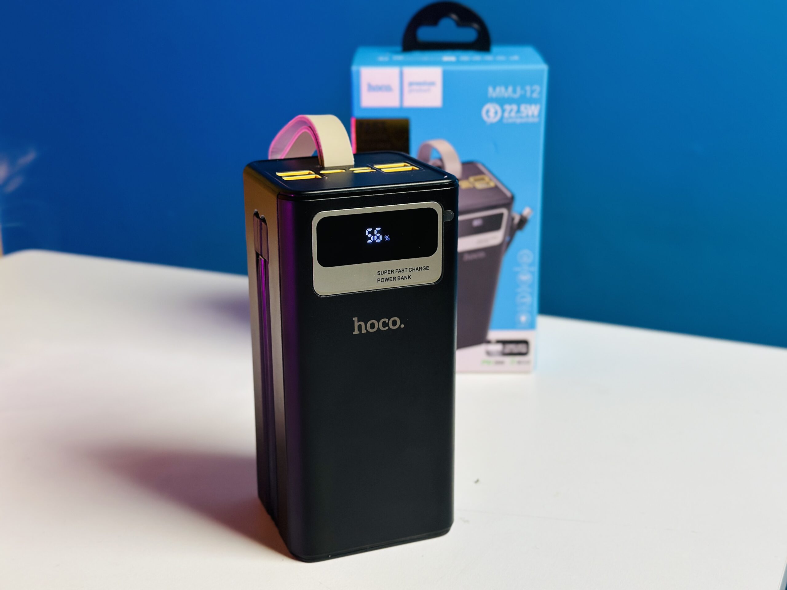 50000mAh Fast Charging Power Bank with 22.5W Output for On-the-Go Charging % 50000mAh Fast Charging Power Bank with 22.5W Output for On-the-Go Charging