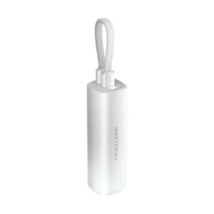 5000mAh 20W Power Bank with USB-C to Lightning Cable in Gradient Gray