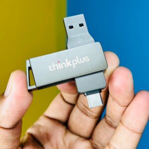 64GB Dual-Port USB 3.1 & Type-C Flash Drive by Lenovo Thinkplus