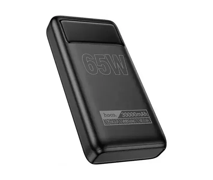 65W Power Bank 30,000mAh by Hoco - High-Capacity Portable Charger % 65W Power Bank 30,000mAh by Hoco - High-Capacity Portable Charger