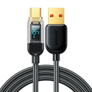 66W Type C Fast Charging Cable with Digital Display by Joyroom - Premium Quality