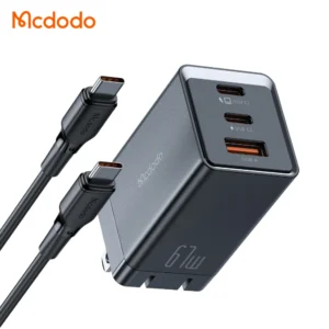 67W PD GaN Mini Fast Charging Pro Set by Mcdodo - Compact Power Solution