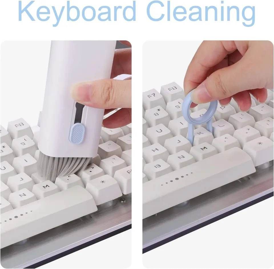 7-in-1 Computer Keyboard Cleaning Kit for Ultimate Device Care % 7-in-1 Computer Keyboard Cleaning Kit for Ultimate Device Care