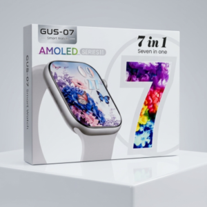 7-in-1 Smart Watch - GUS-07 Series with Versatile Features and Sleek Design