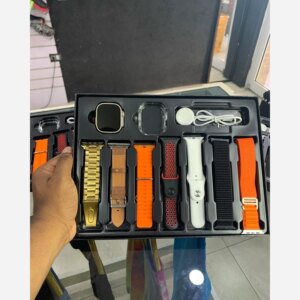 7-in-1 Ultra Smartwatch with Full Touch Display - 49MM Dial