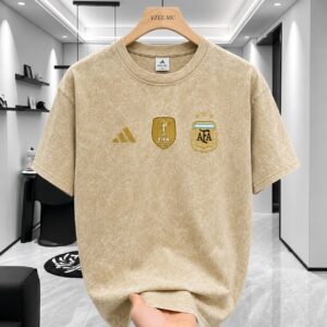 Acid-Wash Drop-Shoulder T-Shirt
