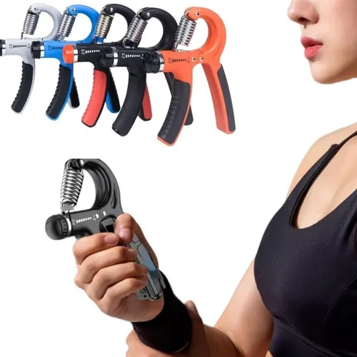 Adjustable Hand Grip Strengthener with Counter - 5kg to 60kg Resistance % Adjustable Hand Grip Strengthener with Counter - 5kg to 60kg Resistance