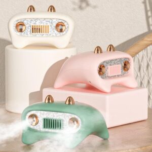 Adjustable Portable Mini USB Spray Fan for Office or Desktop Use