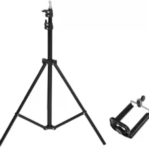 Adjustable Tripod Stand for Cameras and Smartphones - Versatile 6-Fit Design