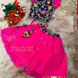 Adorable Baby Girl's Party Lehenga Set – Elegant Ethnic Wear for Special Occasions