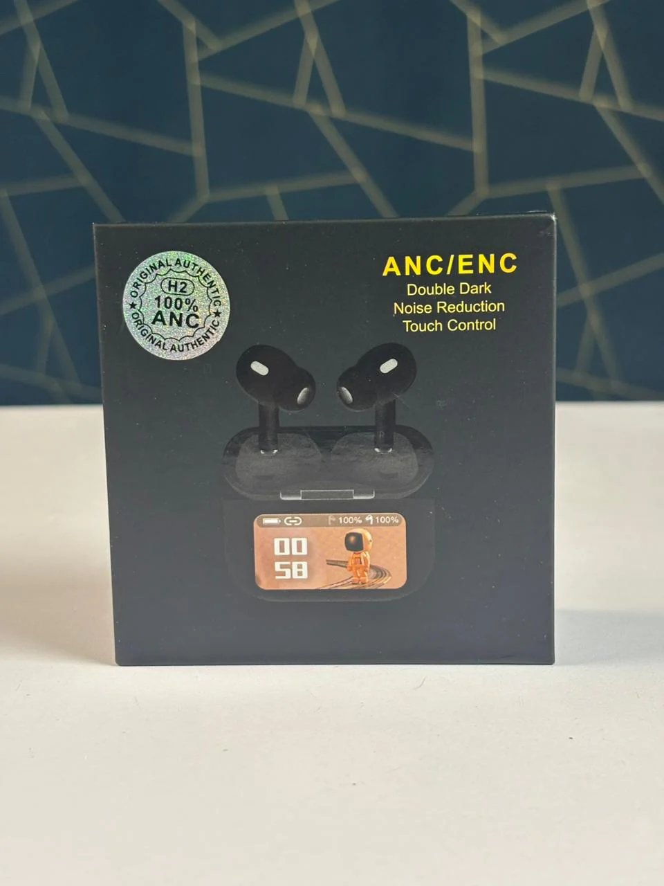 AirPods E9 Pro Touch with LED Display – Advanced ANC & ENC Technology % AirPods E9 Pro Touch with LED Display – Advanced ANC & ENC Technology