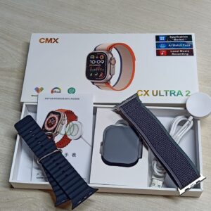 Amoled Black Smartwatch CMX CX Ultra 2 - Stylish & High-Performance Device