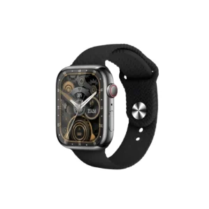 AMOLED Display Smartwatch with Dual Straps - Sleek Black Design
