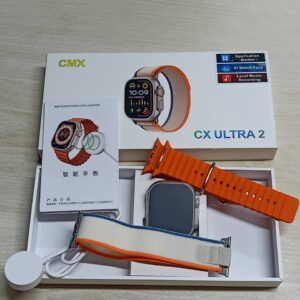 Amoled Smartwatch CMX CX Ultra 2 in Vibrant Orange – Premium Fitness Tracker