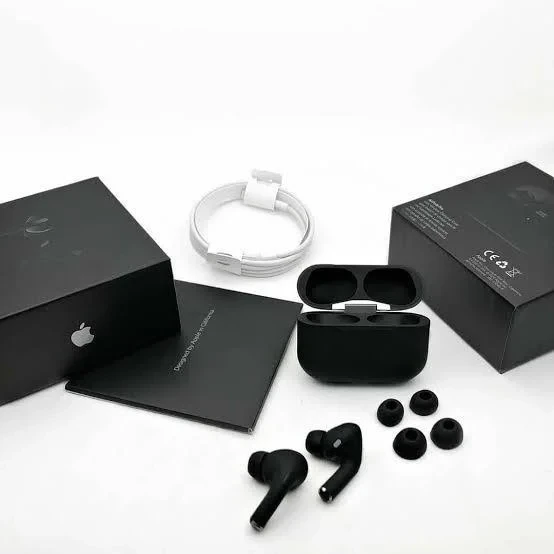 Apple AirPods Pro - Premium Black Wireless Earbuds with Active Noise Cancellation (For Parts) % Apple AirPods Pro - Premium Black Wireless Earbuds with Active Noise Cancellation (For Parts)