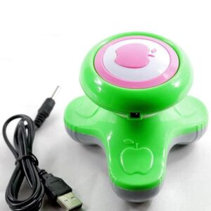 Apple-Shaped Electric Massager - Therapeutic Relief in Assorted Colors