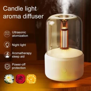Aroma Diffuser and Humidifier 120ml - Elegant White Design by GearUP