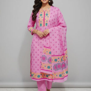 Artisan Block Printed Three-Piece Set - Premium Quality Style