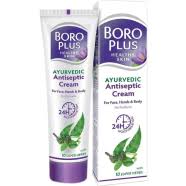 Ayurvedic Antiseptic Cream 19g - Boro Plus Natural Skin Care Solution % Ayurvedic Antiseptic Cream 19g - Boro Plus Natural Skin Care Solution
