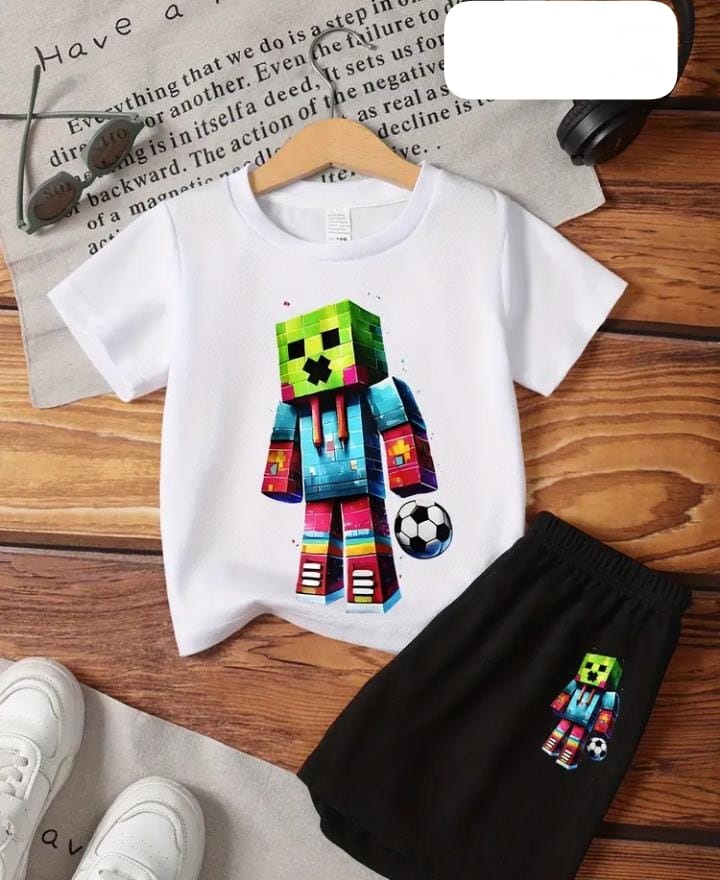 Baby Cotton T-Shirt and Pant Set - Soft, Comfortable Outfit for Infants % Baby Cotton T-Shirt and Pant Set - Soft, Comfortable Outfit for Infants