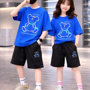 Baby Drop Shoulder T-Shirt and Pant Set - Comfortable and Stylish Outfit