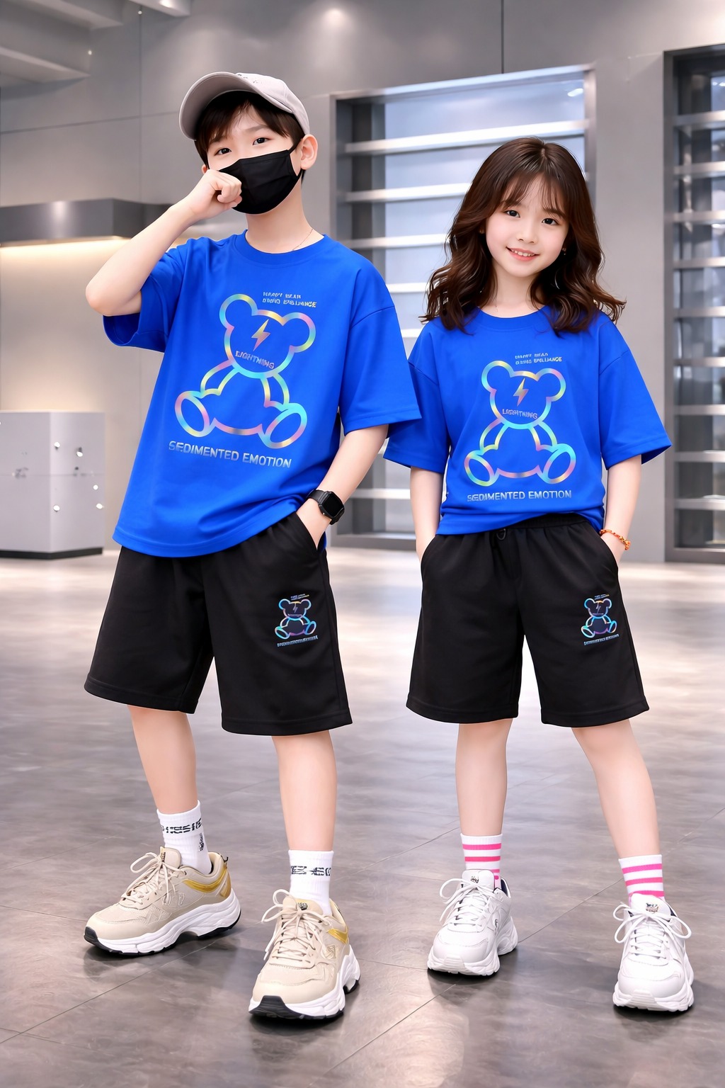 Baby Drop Shoulder T-Shirt and Pant Set - Comfortable and Stylish Outfit % Baby Drop Shoulder T-Shirt and Pant Set - Comfortable and Stylish Outfit