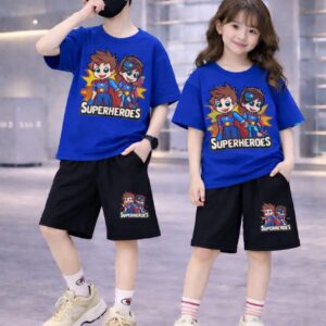Baby Drop Shoulder T-Shirt and Pant Set - Stylish and Comfortable Outfit